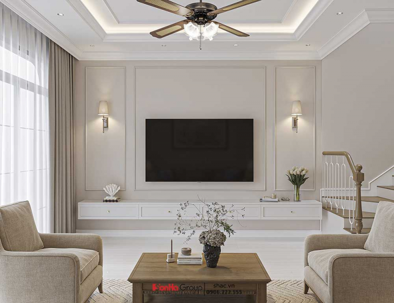 Mẫu thiết kế nội thất nhà ống 3 tầng đang trở thành xu hướng được nhiều vợ chồng trẻ ưu thích 1