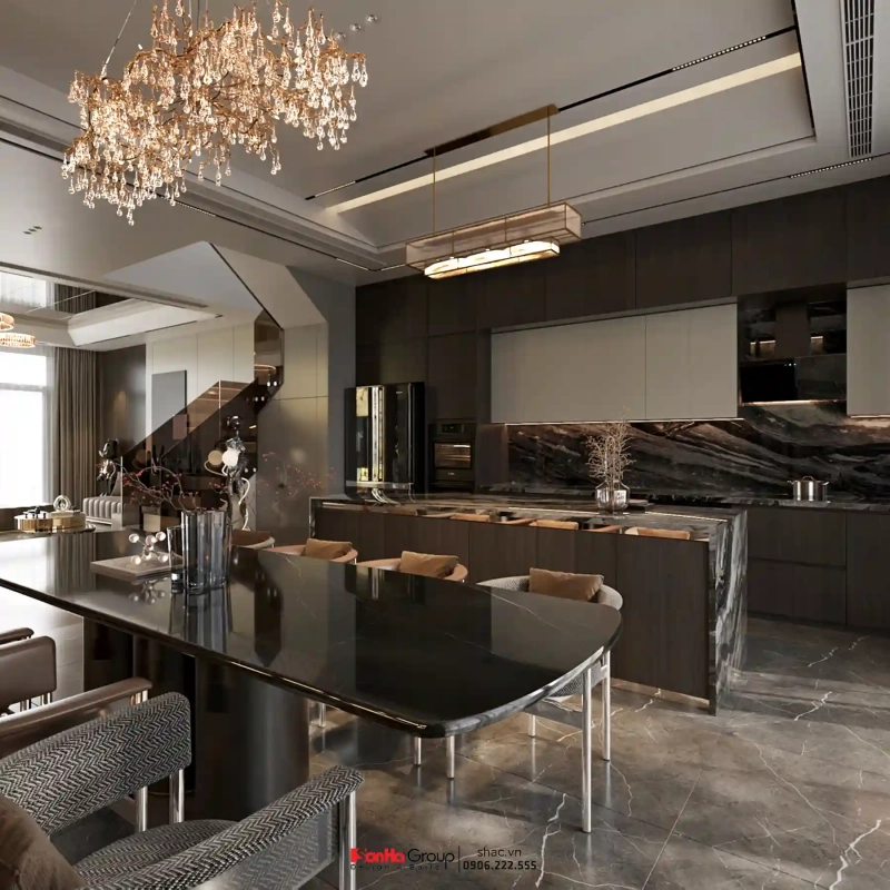 Bất ngờ với giải pháp thiết kế nội thất Vinhomes Vũ Yên khoa học cho nhà Đảo Vua có 5 con 9