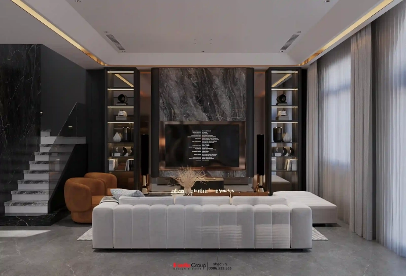 Thiết kế nội thất Vinhomes Vũ Yên - biệt thự song lập hướng biển với 7 điểm đắt giá 1