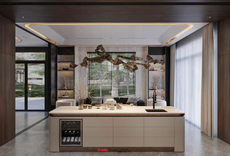 Thiết kế nội thất Vinhomes Vũ Yên - biệt thự song lập hướng biển với 7 điểm đắt giá 17