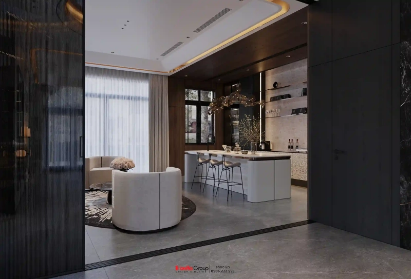 Thiết kế nội thất Vinhomes Vũ Yên - biệt thự song lập hướng biển với 7 điểm đắt giá 8