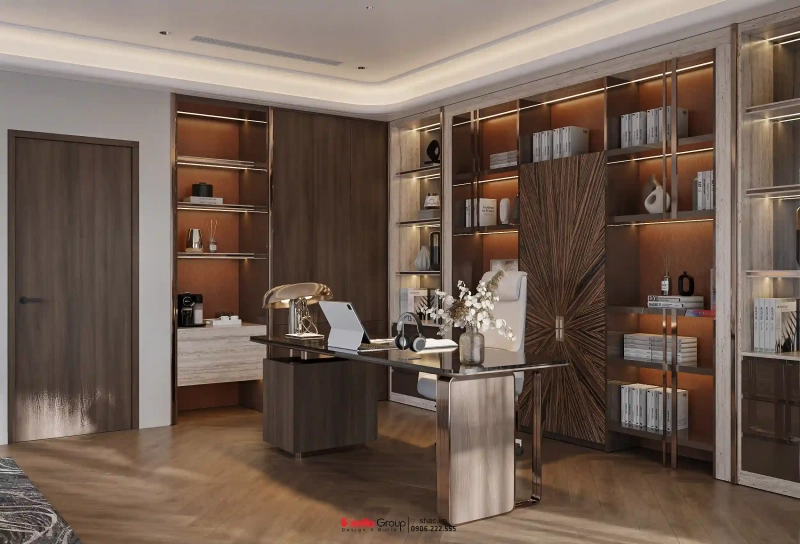Thiết kế nội thất Vinhomes Vũ Yên - biệt thự song lập hướng biển với 7 điểm đắt giá 22