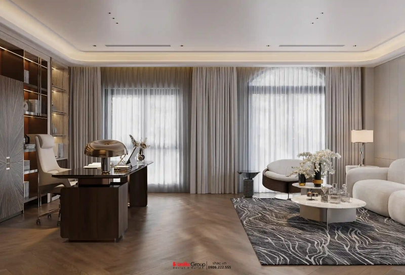 Thiết kế nội thất Vinhomes Vũ Yên - biệt thự song lập hướng biển với 7 điểm đắt giá 24