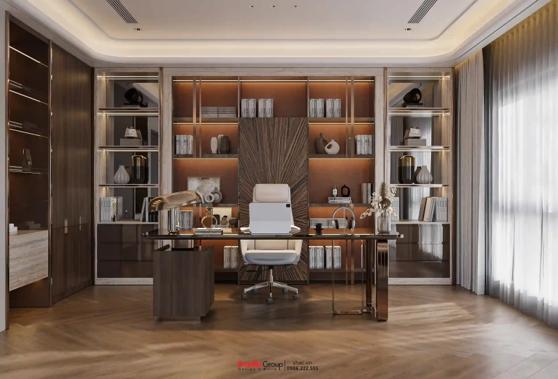 Thiết kế nội thất Vinhomes Vũ Yên - biệt thự song lập hướng biển với 7 điểm đắt giá 21