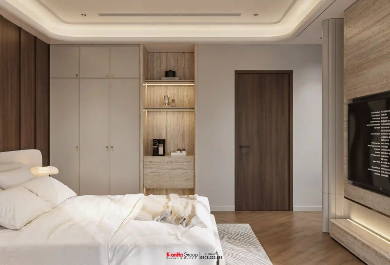 Thiết kế nội thất Vinhomes Vũ Yên - biệt thự song lập hướng biển với 7 điểm đắt giá 29