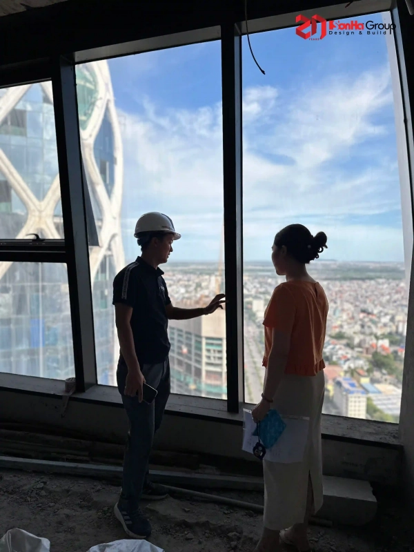 Giá thi công xây nhà càng rẻ, có chắc càng tiết kiệm? 5 Sơn Hà Group thi công đúng tiến độ - Bàn giao đúng cam kết